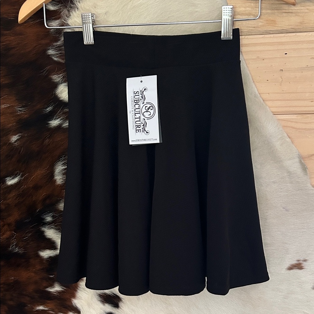 NWT Subculture Black Women's Skirt Size Small